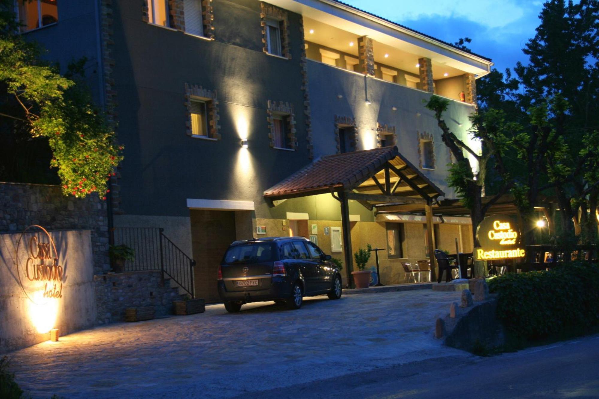 Hotel Casa Custodio La Puebla de Roda Bagian luar foto